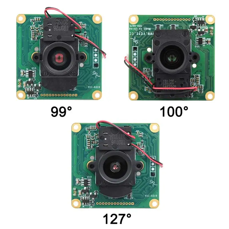 Raspberry Pi IMX462 Starlight Camera IR-CUT IMX462 Sensor Onboard ISP Fixed Focus 2MP 100/127 Degree