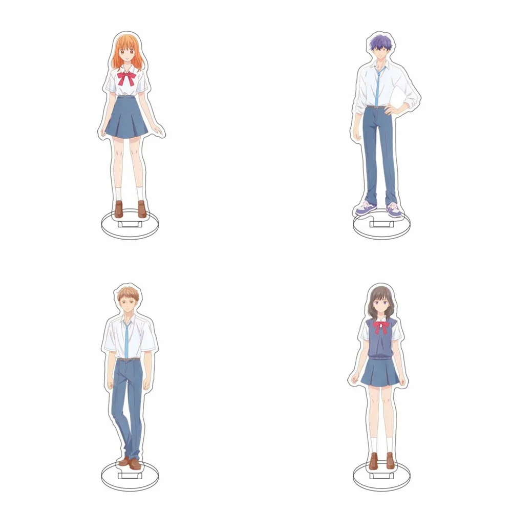 15CM Anime Anyway I'm Falling in Love with You Acrylic Stand Model Cosplay Charm Characters Ornament Accessories Christmas Gifts
