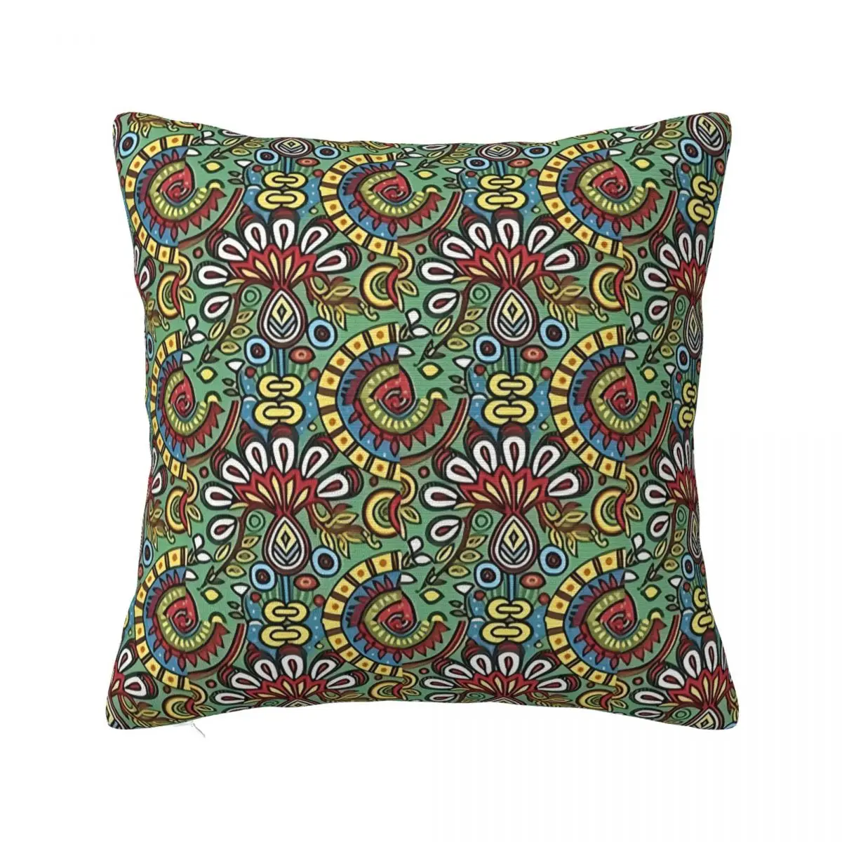 Ethiopian Habesha Meskel Pillowcase Printed Polyester Cushion Cover Decor African Art Cross Throw Pillow Case Cover Seat 40*40cm