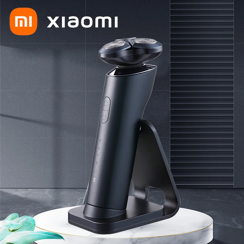 XIAOMI MIJIA Electric Shaver S700 Portable Flex Razor 3 Head Shaving IPX7 Waterproof Washable Beard Trimmer Trimer Cutter 30 Day