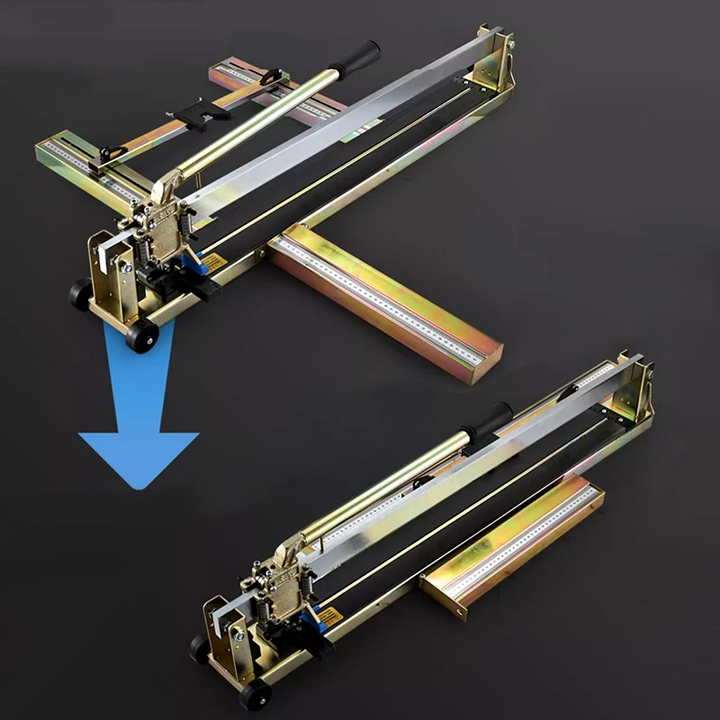 Manual Tile Cutter Infrared Positioning Cutting Tool Heavy Duty Tile Push Groove Durable Manual Folding Tile Cuttiing Machine