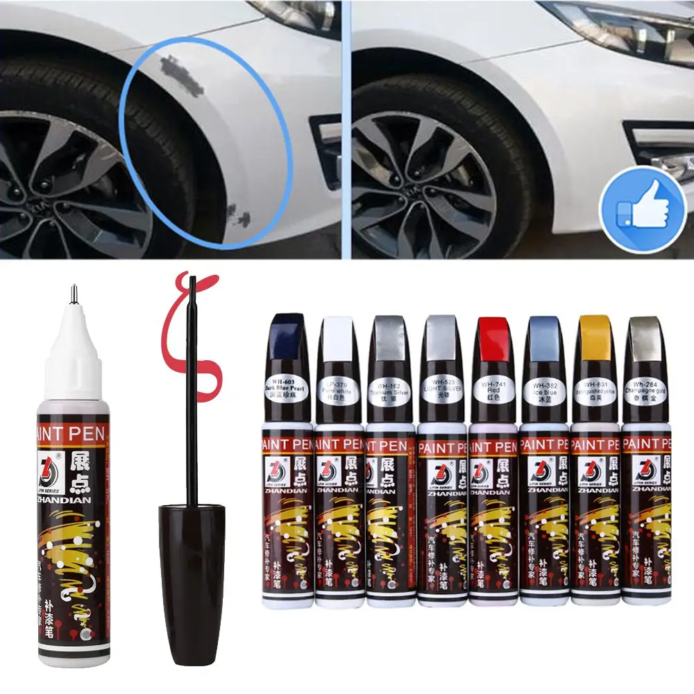 12ml Tool Applicator Waterproof Car Paint Pen Coat Clear Touch Up Scratch Repair