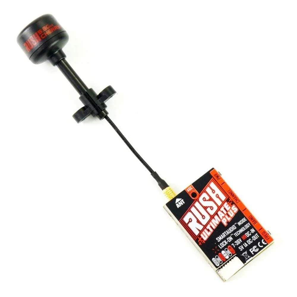 RUSH TANK Ultimate PLUS 7-36V 5.8GHZ 48CH/37CH Pitmode/25mW/200mW/500mW/800mW Video Transmitter VTX Description: 1. The RUSH Ta