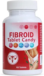 Fibroid Tablet Candy, Naturally Helps in Shrinking Fibroids and Ovarian Cysts, Nutritional Supplements for Ovary & Uterus Clean