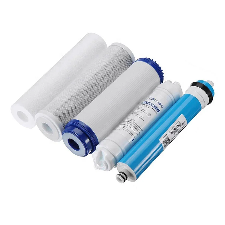 50PCS RO Reverse Osmosis Filter Filtro Purificador De Agua Replacement Water Purifier Cartridge With Water Filters