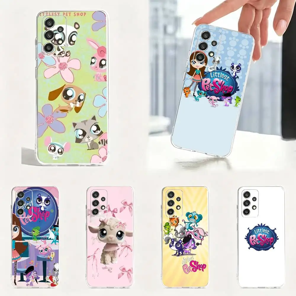 Cute Littlest Pet Shop  Phone Case Soft Transparent Case For Samsung S25,S24,S21,S23,S22,S30,Plus,S20,Ultra