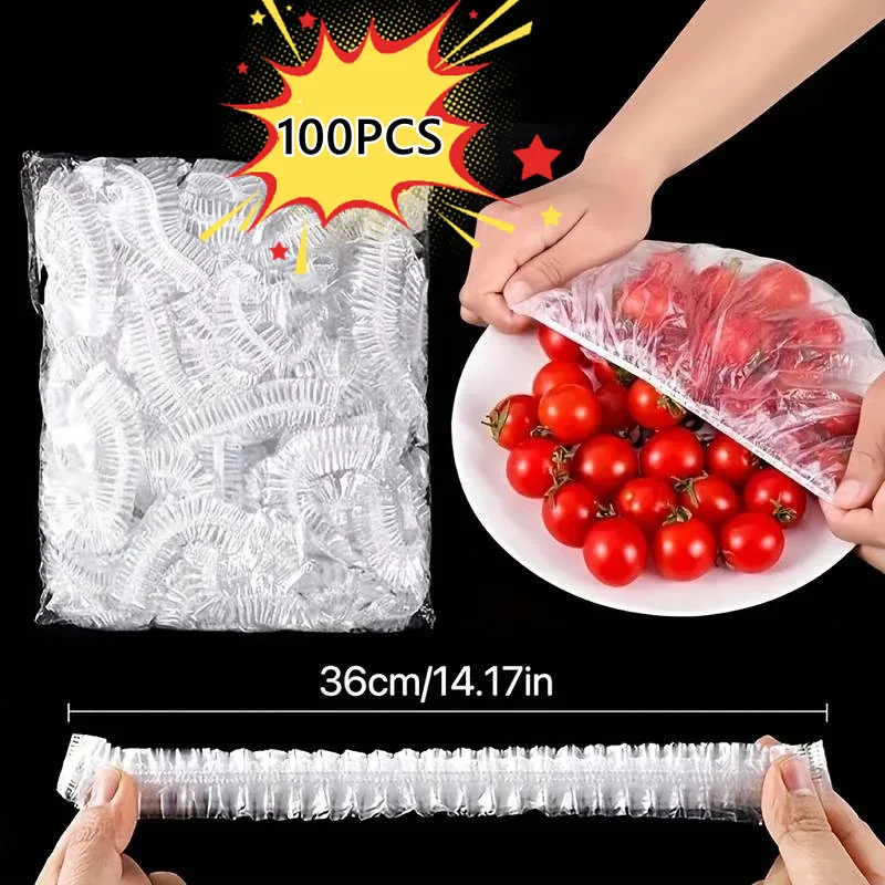 

Reusable Food Wrap Storage Covers Bags For Bowl Elastic Plate Silicone Lid Cover Kitchen Fruit Plastic Fresh-Keeping Seal