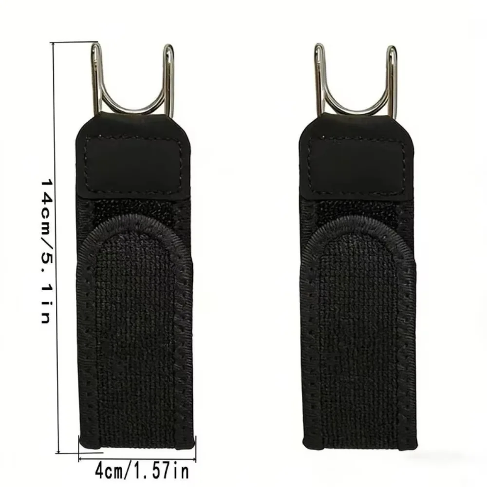 No Buckle Elastic Belt Adjustable Metal Hook Closure Buckleless Invisible Waist Strap Comfortable Side Waistband Jeans Gift
