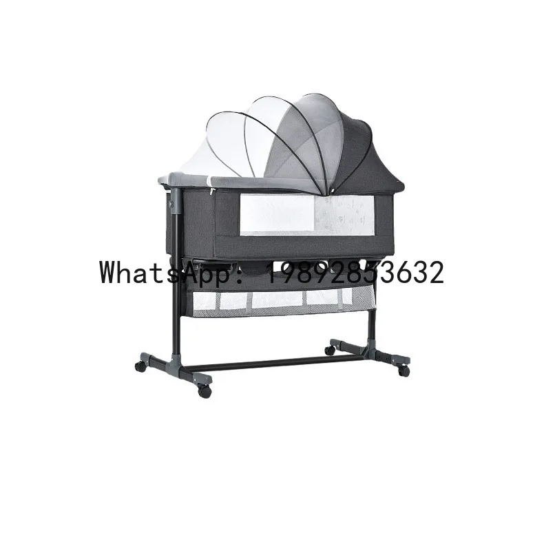 Letto per neonato Splicing Baby Rocking BB Letto per bambini Culla Letto mobile multifunzionale pieghevole