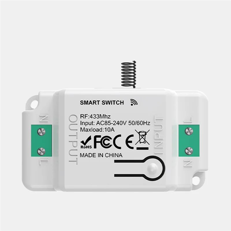 

A04G-Wireless Remote Control Switch For External Cross-Border Stair Switch Push Button Switch