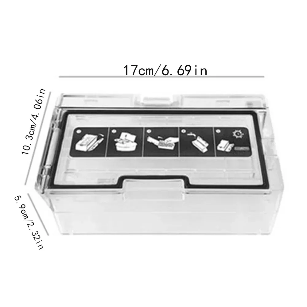 Dust Bin Accessories Spare Parts for Roborock S8/S8 PLUS/ S8+/ S8 Pro Ultra/G20 Sweeping Robot Vacuum Cleaner Dust Collector Box