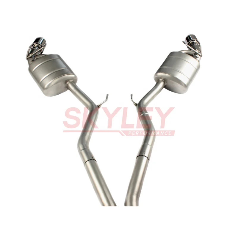 كاتم صوت SKYLEY Ss304 Valvetronic لأنبوب العادم شيفروليه كامارو V6 3.6l مع أداء جهاز التحكم عن بعد Catback #4