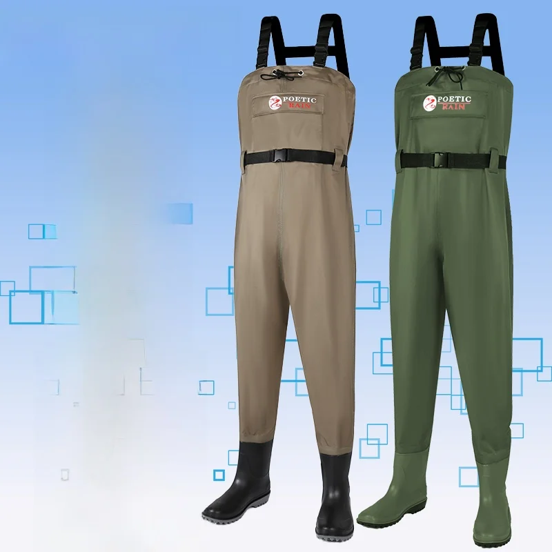 thickened-waterproof-overall-wading-pants-and-water-shoes-for-fishing-in-reservoirs-male-female-universal-outdoor-camping-tra