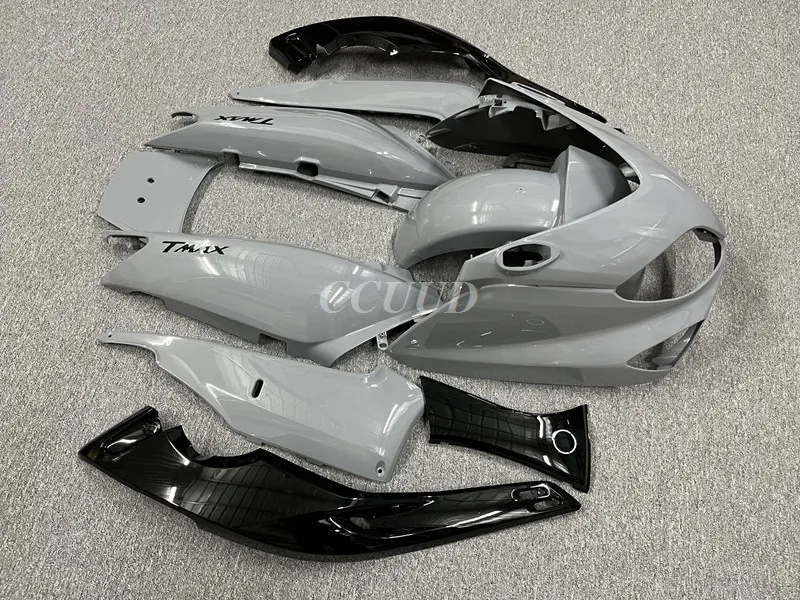 New ABS Motorcycle Fairings Kit Fit For YAMAHA T-Max 500 2001 2002 2003 2004 2005 2006 2007 Bodywork Set Custom Grey Glossy