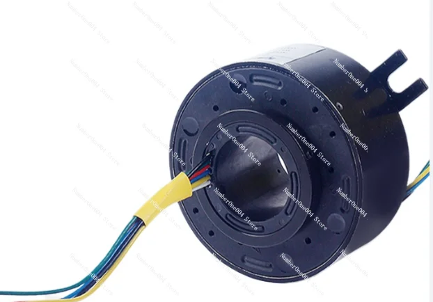 Via-hole conductive slip ring, precision collector ring SRH3899 series multi-channel hollow, inner diameter 38 outer diameter 99