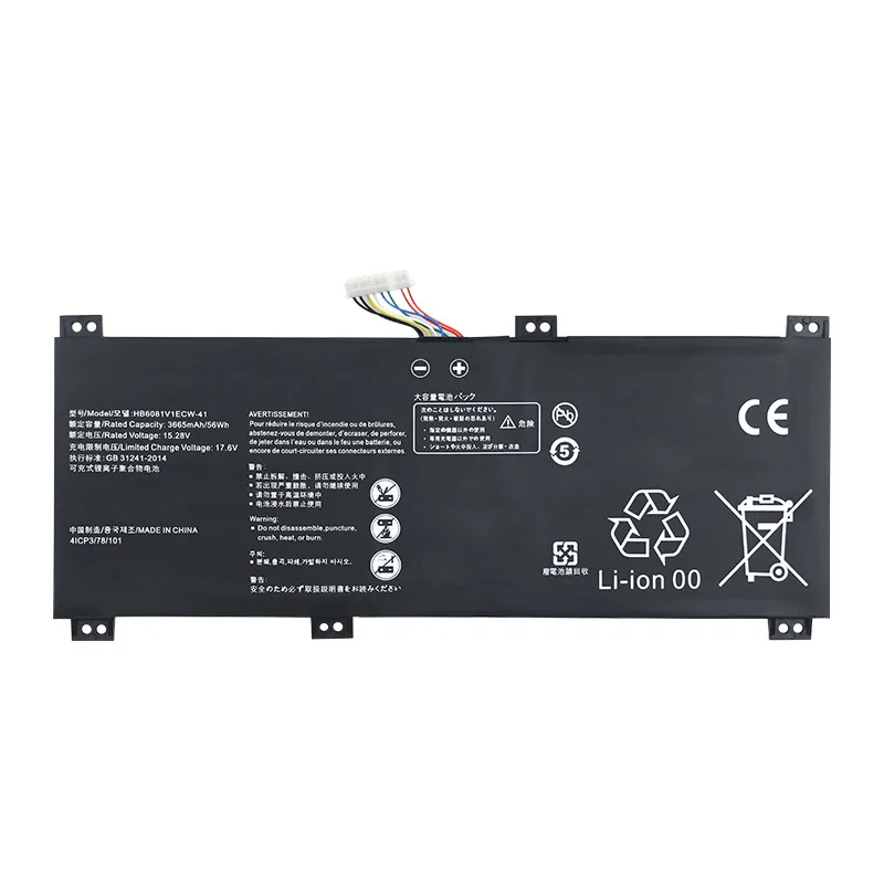 لهواوي الشرف HBL-W19 W29 HLY-W19RP بطارية الكمبيوتر المحمول HB6081V1ECW-41 15.28V 3665mAh
