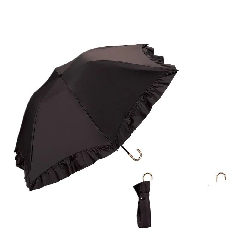 

Sunscreen sun umbrella, wave lace umbrella, ultra-light vinyl, shading