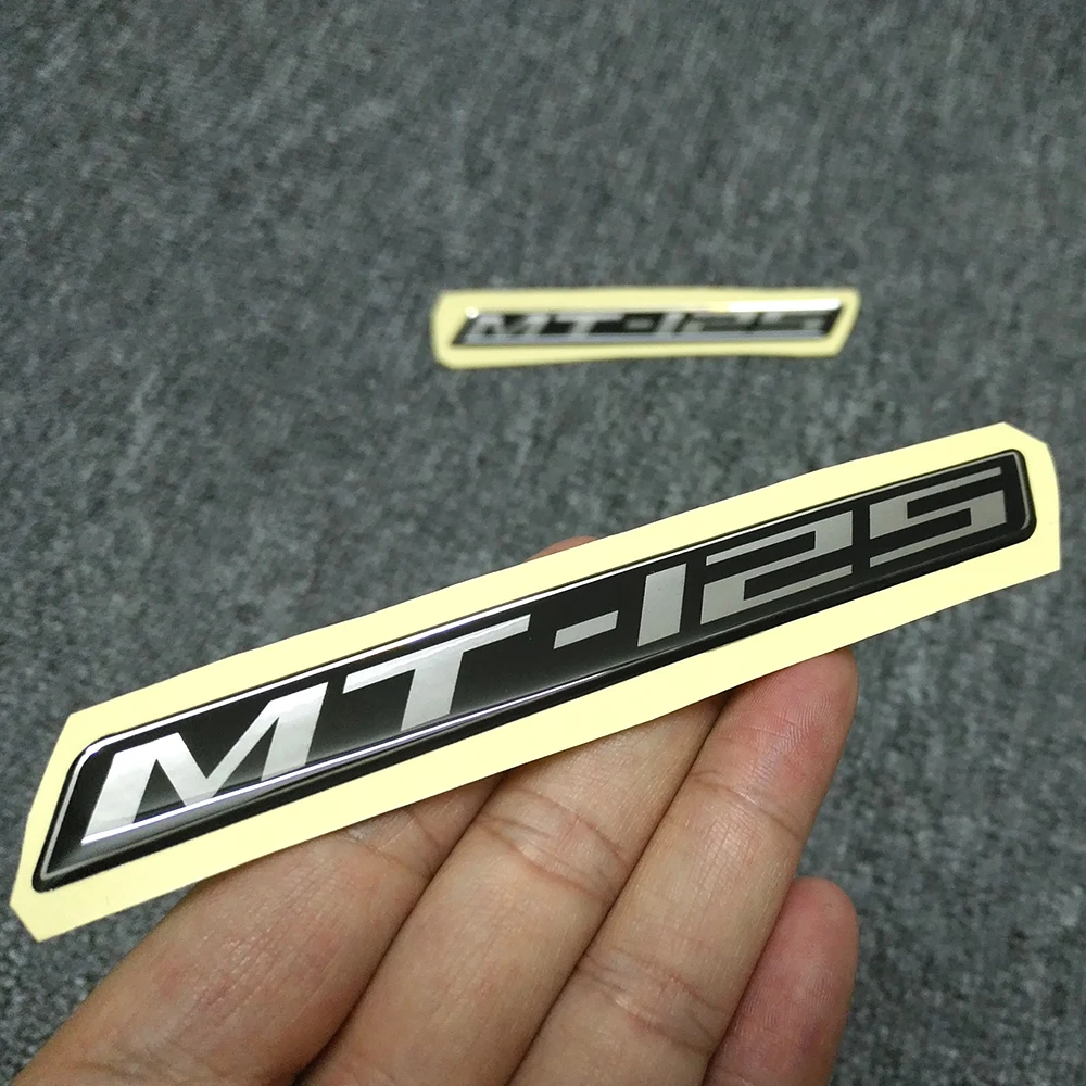 Tank Pad Protector For Yamaha MT-125 MT125 MT - 125 Decal Stickers Emblem Badge Logo Side Fairing Symbol Protection Motorcycle