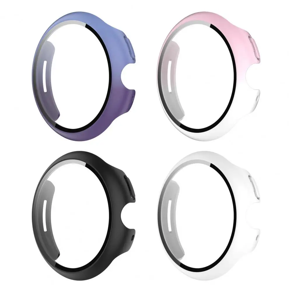 Watch Screen Protector Protective Case Pixel Watch 3 Tempered Glass Case with Shockproof Protection Easy for Coverage