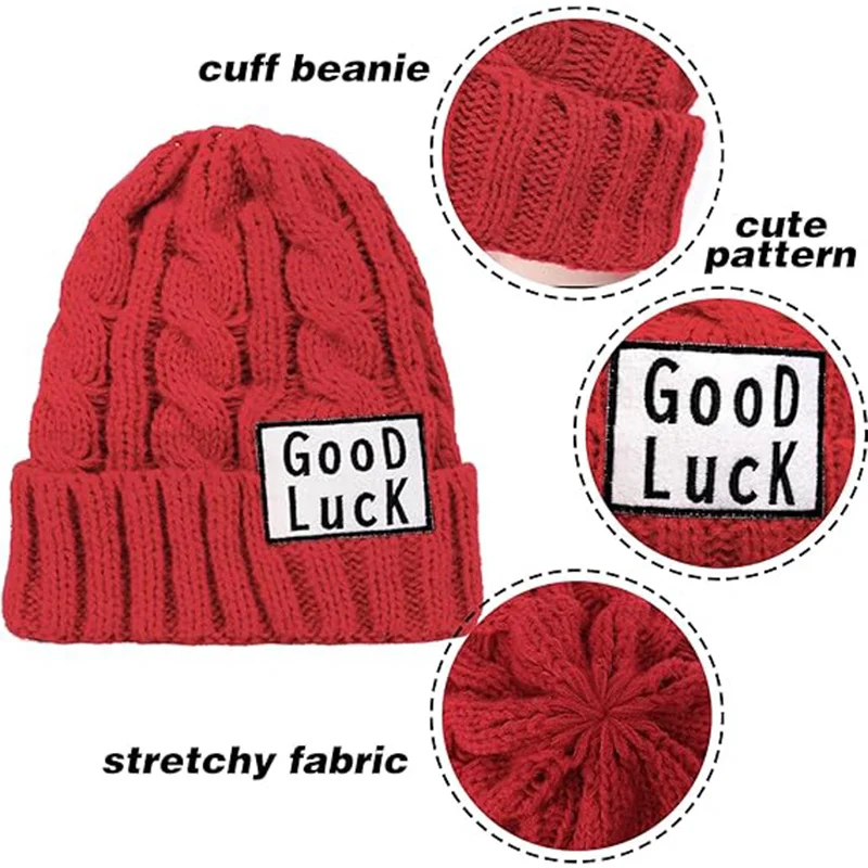 DAZCOS Anime Fuuko Izumo Gorro para mujer Navidad Halloween Invierno Mantener caliente Gorro de esquí de punto Gran regalo