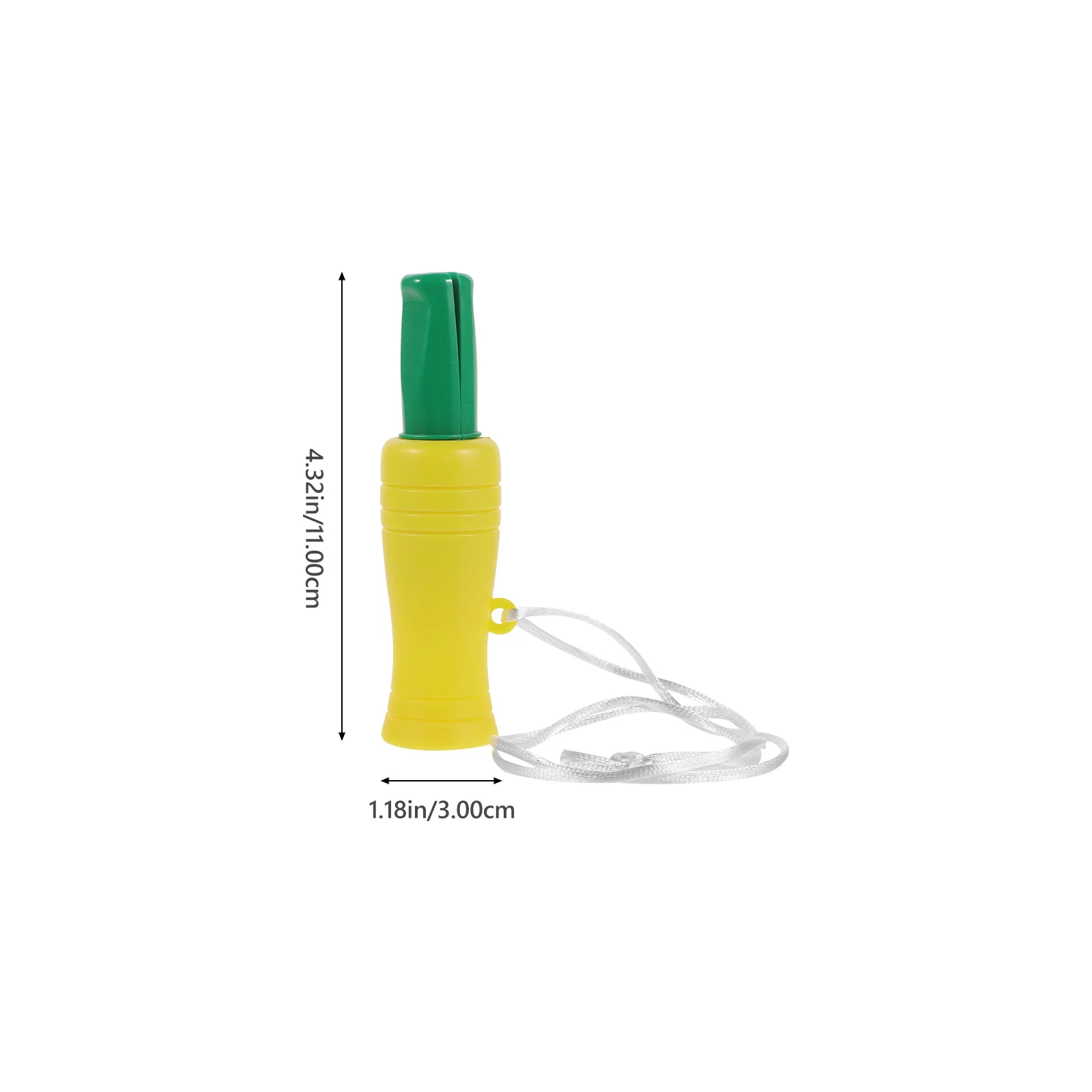 الصيد المتصل البلاستيك صافرة أوزة صوت فخ صافرة بصوت عال يسهل حمل استخدام الصيد المتصل دعوة صغيرة ديكور معلق #3