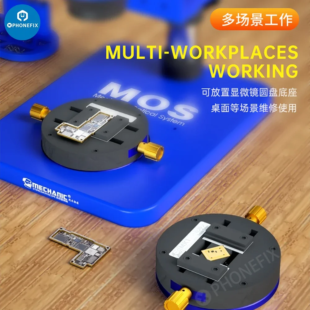 メカニックmk1ロータリーマザーボードフィクスチャ、PCB ICチップはんだ付けホルダー、iPhone用クランプ、精密、電子機器修理ツール、360 °