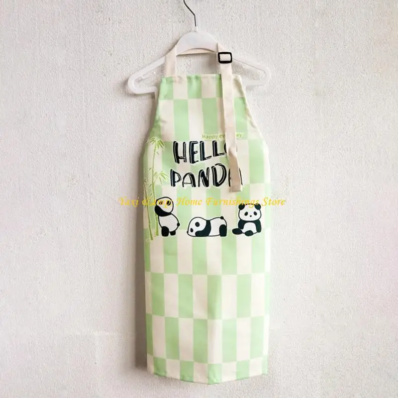 

W8ea Lovely Panda Kids Arpron мягкий удобный полиэстер для приготовления пищи