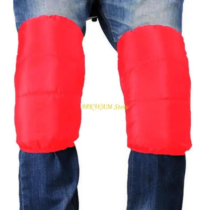 

68UF 2Pcs Winter Warm Knee Pads Soft Knee Protective Mat Waterproof Leg Knee Guards