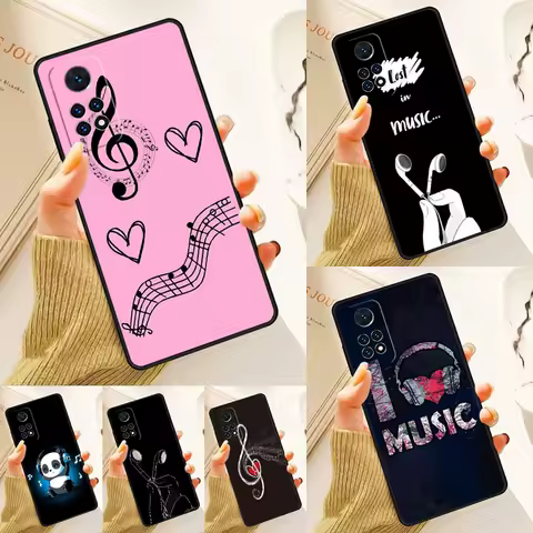 Music life Case For Samsung Galaxy S24 Plus S23 S20 S21FE Lite S22 Ultra Note 20 S8 S9 S10 Phone Coque
