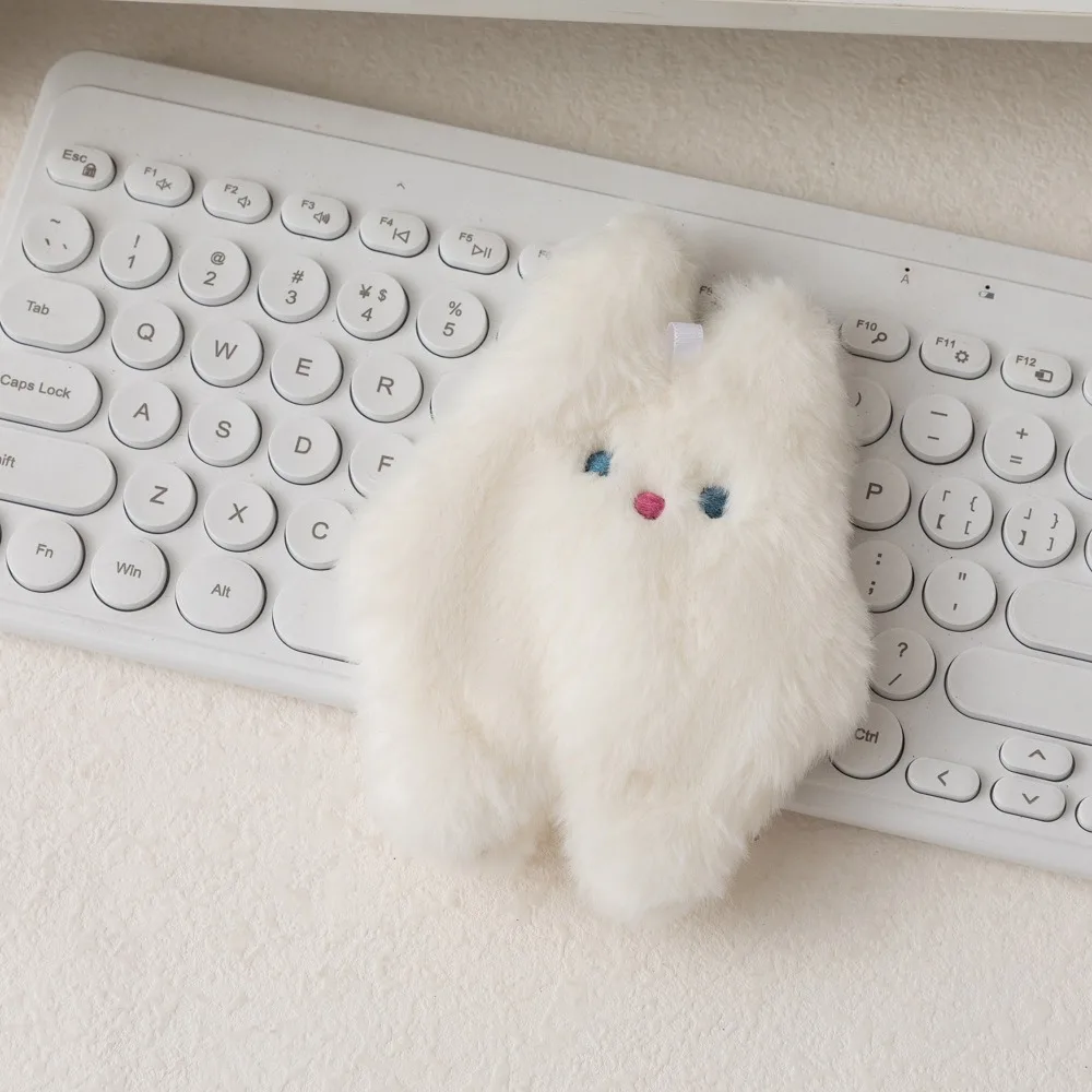 น่ารักซิปตุ๊กตากระต่ายเหรียญลิปสติกเก็บคีย์เหรียญเงินกระเป๋าหูฟังตุ๊กตาสัตว์กระเป๋าเด็ก