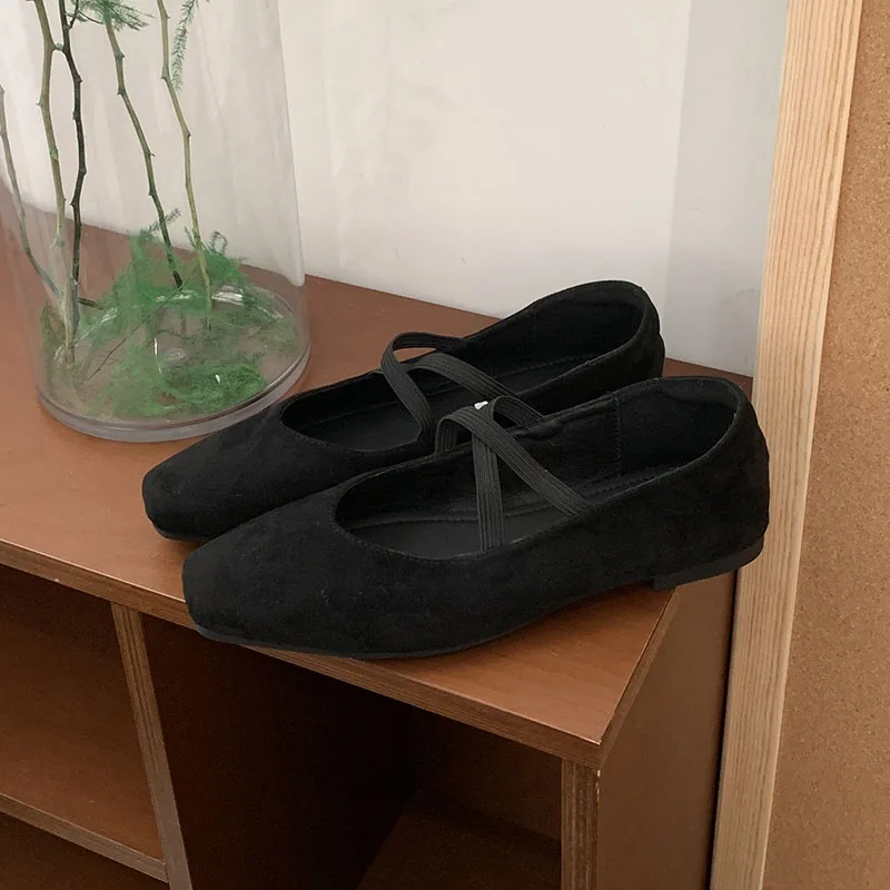 

Модные женские туфли без шнуровки с круглым носком, повседневная женская мягкая обувь, женские балетки на плоской подошве, танцевальная обувь, женская обувь