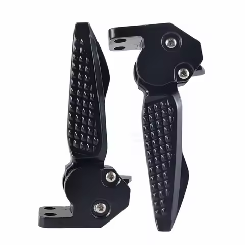Motorcycle Bicycle Scooter Rear Passenger Footrest Foot Pegs Pedals For Haojue AFR 125 USR 125 UCR 125 125cc