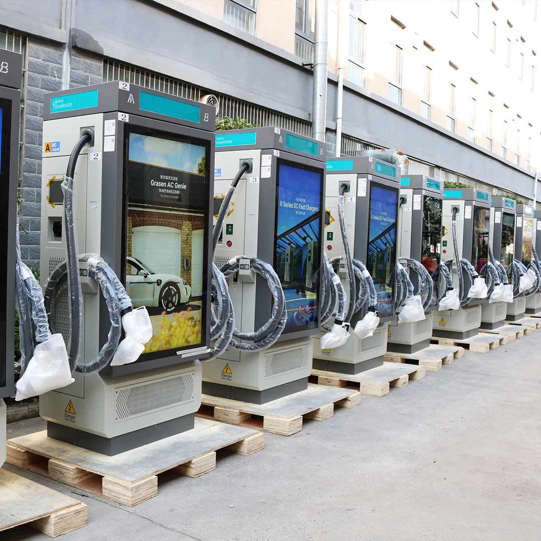 

Коммерческая зарядная станция постоянного тока, рекламный экран, IP55, зарядная станция для электромобилей CCS2, зарядная станция для быстрой зарядки электромобилей постоянного тока CCS2