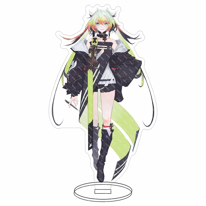 Anime New Nijisanji Rainbow Society Vtuber Figures Ren Zotto Aster Arcadia Cosplay Acrylic Stand Model Toy Fans FIirend ​Gifts