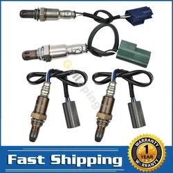 4X Oxygen O2 Sensor 1 2 Bank 1 2 for 2008 2009 2010 Nissan Pathfinder Frontier Xterra 4.0L Upstream Downstream Front Rear
