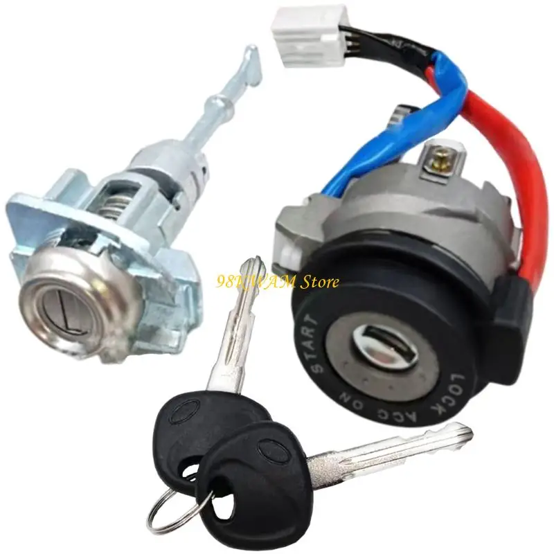 

68UF Простые в установке переключатели, сменные переключатели для цилиндра дверного замка в сборе с 2 ключами на 2015-2020 гг.