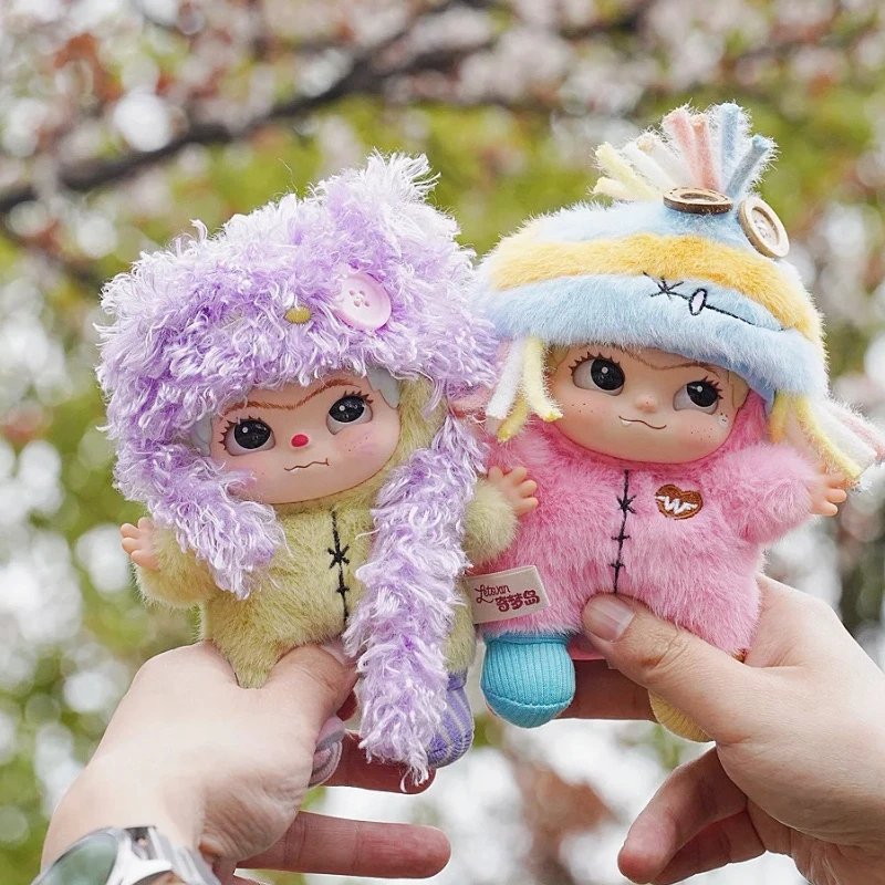 

New Genuine Wakuku The Handicraft World Of Wakuku Serie Cute Blind Box Vinyl Mystery Box Pendant Doll Collect Girl Birthday Gift