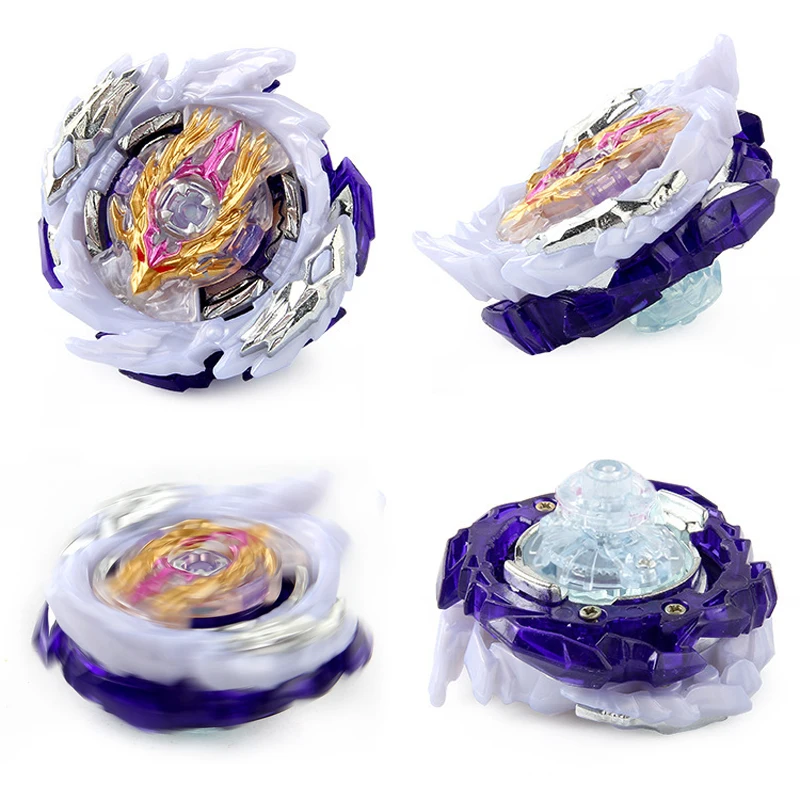 Blade Burst SuperKing B-168 Rage Longinus Top Kid Gift  Battle Toy Starter Bey Metal Spinning Top Gyro