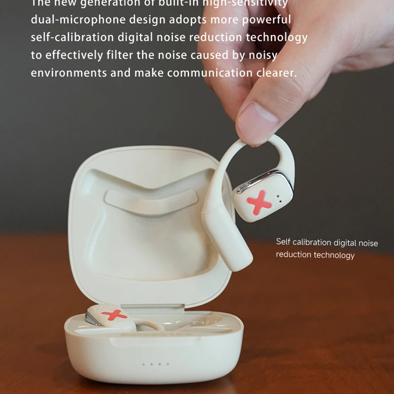 DMOOSTER D39 سماعات أذن على الأذن لاسلكية حقيقية مزودة بتقنية البلوتوث سماعات أذن لاسلكية من النوع المفتوح غير داخل الأذن موضة الشباب والشباب #5