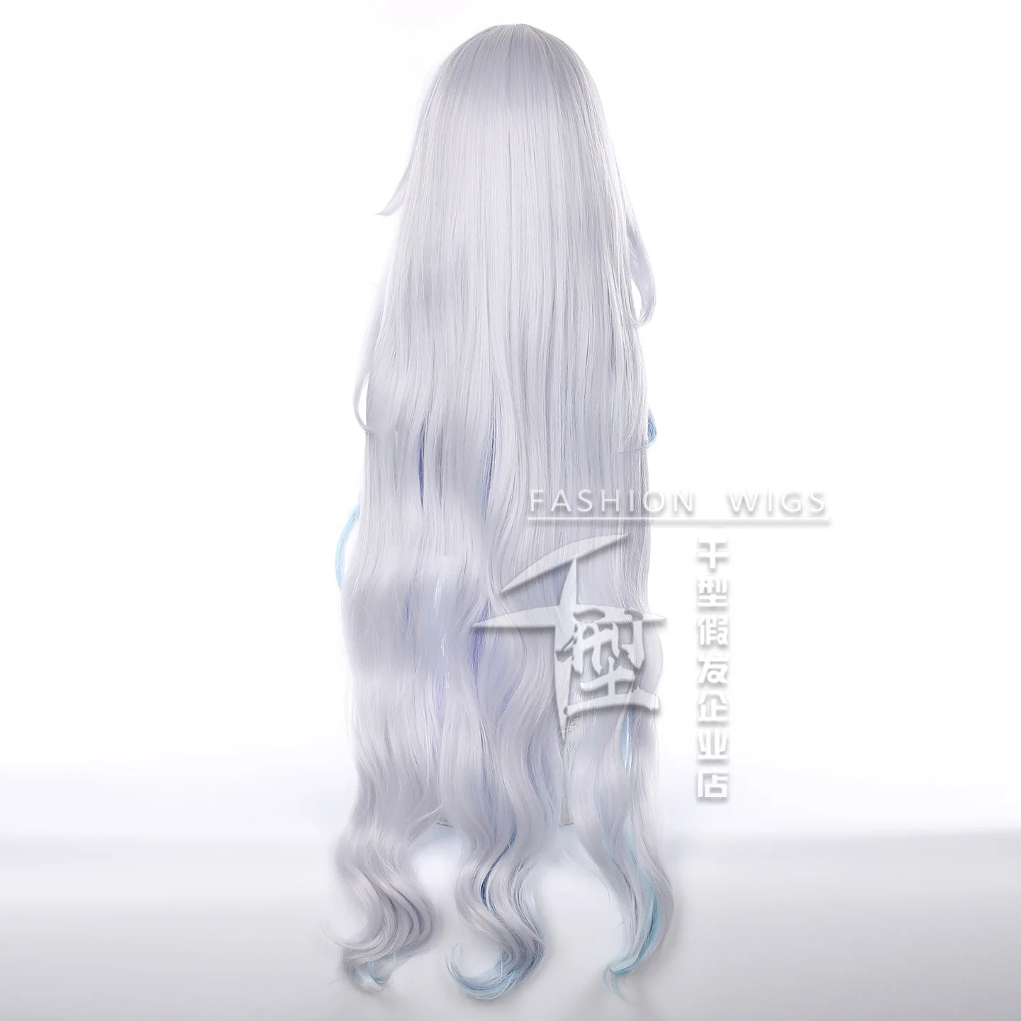 Skirk Cosplay Pruiken Vrouwen 100 cm Lange Genshin Impact Cosplay Hittebestendige Synthetisch Haar Skirk Pruik Party Halloween + Pruik cap
