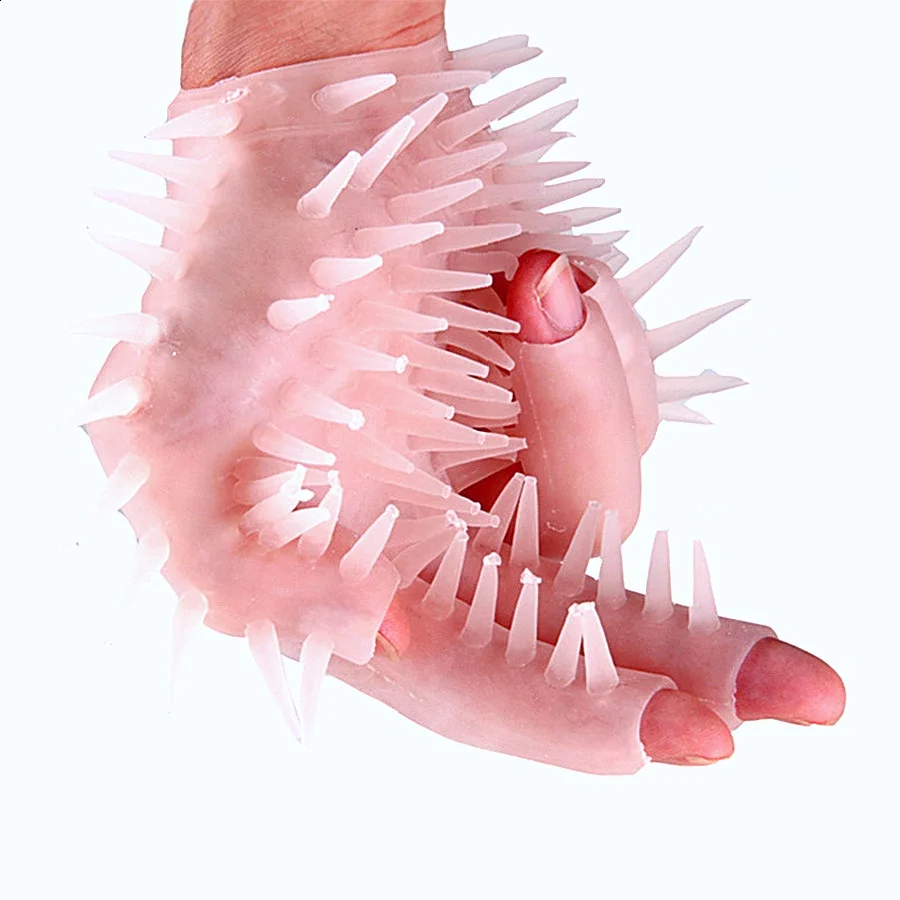 Erotic Massage Gloves Stimulating Foreplay Tool Perfect For Intimate With Thorn Erotic Sex Toys Sauna Massage Glove - view 3
