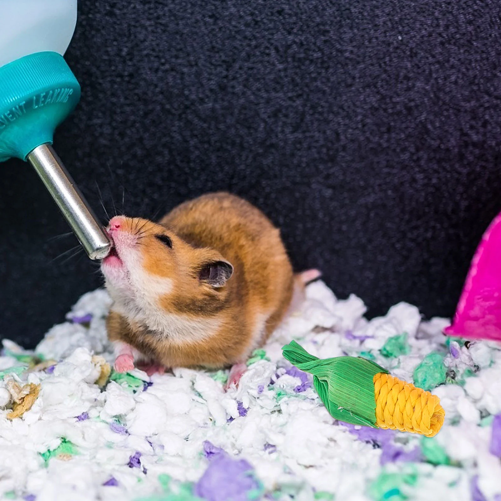 5 Pcs Hamster Teething Toy Pet Plaything Rope Small Animal Parrot Toys