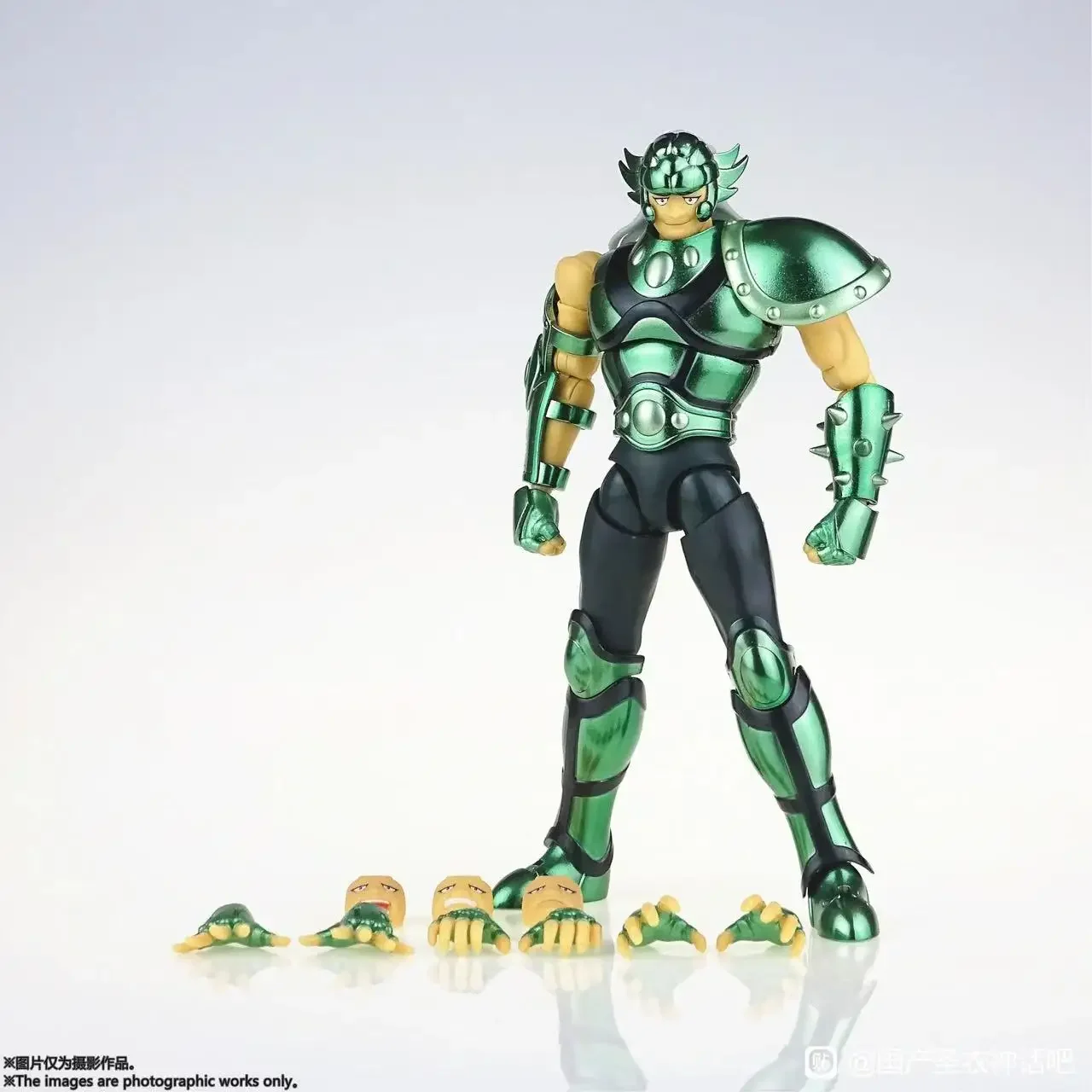 New JM.MST Argeti Saint Saint Clothing Myth EX Saint Seiya Hercules Green Action Figure Toys for Hand Gifts Pre-sale