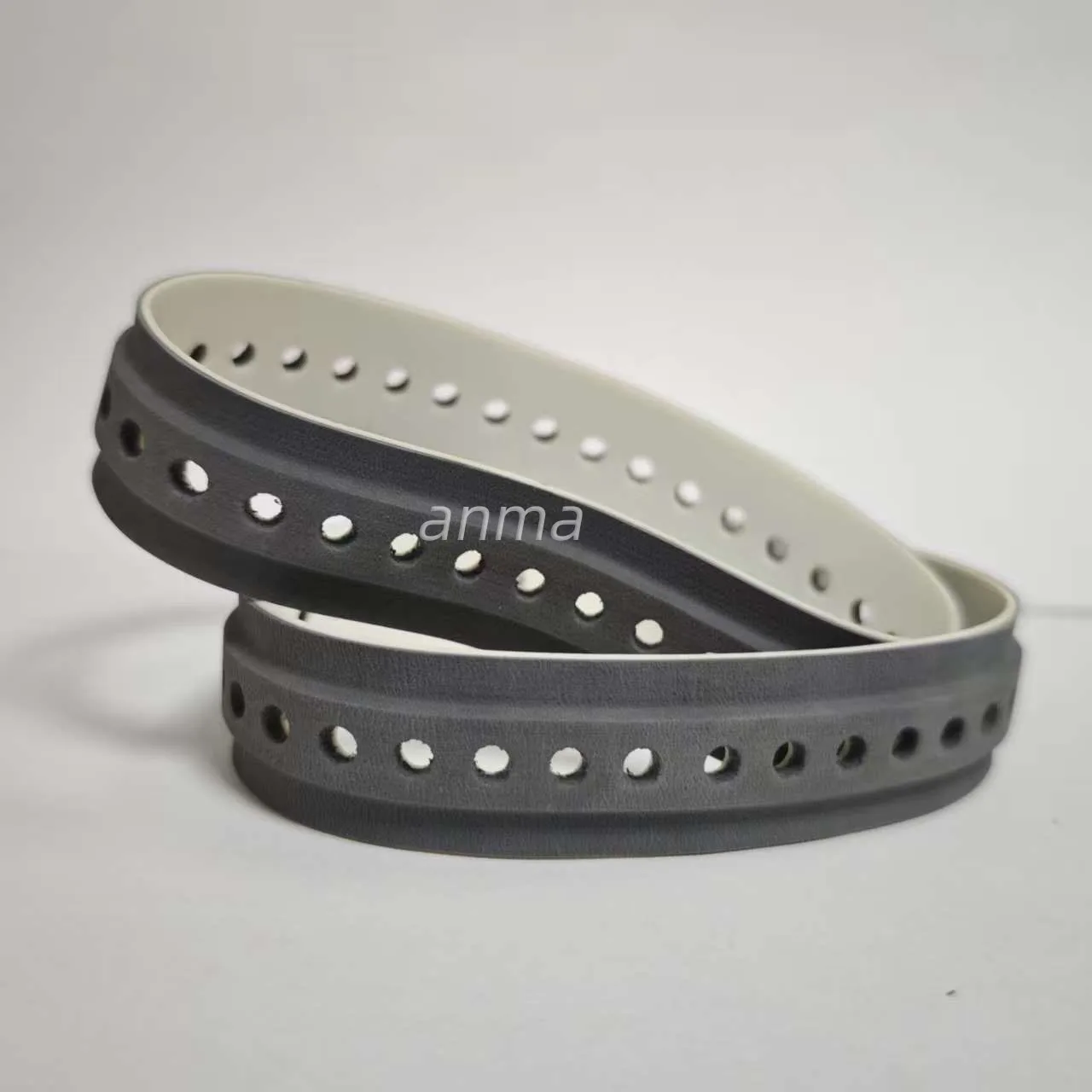 2pcs Suction Belt Gray Slow Down Belt length 245mm width 25mm Suction Tape Belt Sheet Slow Down Belt  Printing Machine Parts