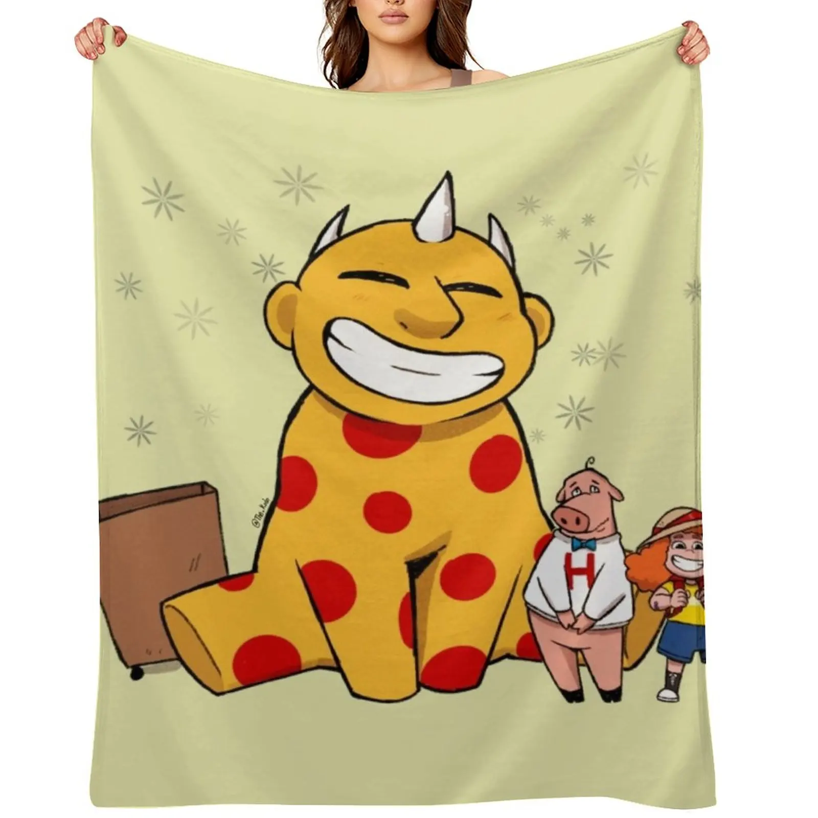 

Maggie and the ferocious Beast! Throw Blanket Blankets For Sofas For Sofa Thin for babies Fashion Sofas Blankets