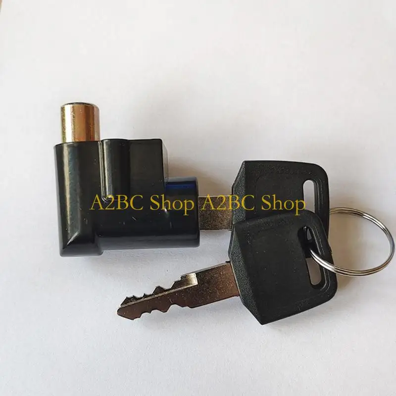 A2BC Sturdy Electric Vehicle Battery Lock Includes Installation Accessories Suitable for Most E Bikes King Locomotive