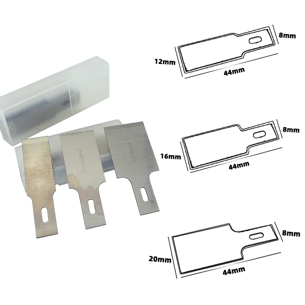 Outils de retrait de colle de réparation numérique pour téléphones portables, grattoir à colle élargi, kit de couteaux, dissolvant de couteau à colle UV, 11 pièces