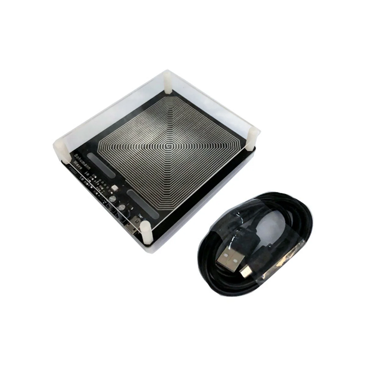 Schumann Wave Signal Generator com Case, 7.83Hz, Multifunções Módulo Gerador Pulso de Baixa Frequência