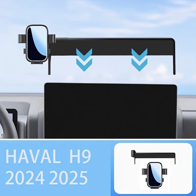 Auto-Handyhalterung für HAVAL H9 2024 2025, Bildschirm-Armaturenbretthalterung, Handy-Ständer für Navigation, freihändige Nutzung