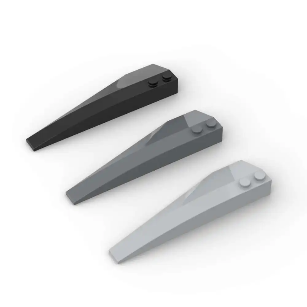 MOC 1 個スタッキング 50956 曲線交換可能レンガウェッジ 10x3 右ビルディングブロッククリエイティブおもちゃ大人男の子ホリデーギフト